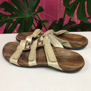 Orthoheel sandals creamy